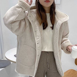 2024 new winter loose Korean style trendy jacket - Negative Apparel