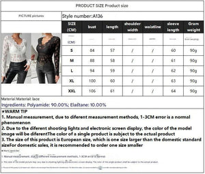 2025 elegant V - neck scalloped collar edge single - layer solid color lace long - sleeved T-shirt slim - fitting and thin top women - Negative Apparel