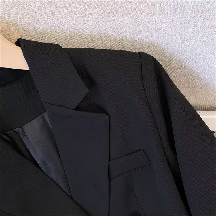 2025 new goddess suits for women, popular Korean style, high - end lazy style, casual and versatile women office suit - Negative Apparel