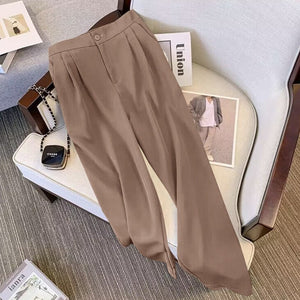 2025 new goddess suits for women, popular Korean style, high - end lazy style, casual and versatile women office suit - Negative Apparel