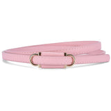 2025 new style non - porous thin PU leather belt for women, high - end versatile decorative clothing outerwear belt - Negative Apparel