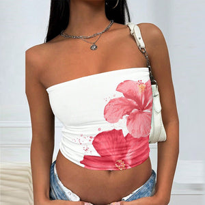 2025 new summer an and n sleeveless tube top women's clothing sexy slim fit pullover top - Negative Apparel