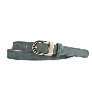 2025 new women's Korean fashion belt student jeans decorative thin belt - Negative Apparel