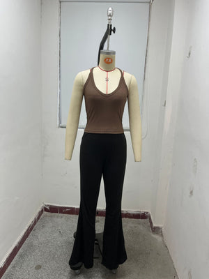 2025 Spring New Knitted Slim Tops Trendy - Negative Apparel