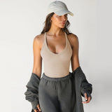 2025 Winter Sexy Streetwear Slim Ribbed Knit Crop Top - Negative Apparel