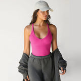 2025 Winter Sexy Streetwear Slim Ribbed Knit Crop Top - Negative Apparel