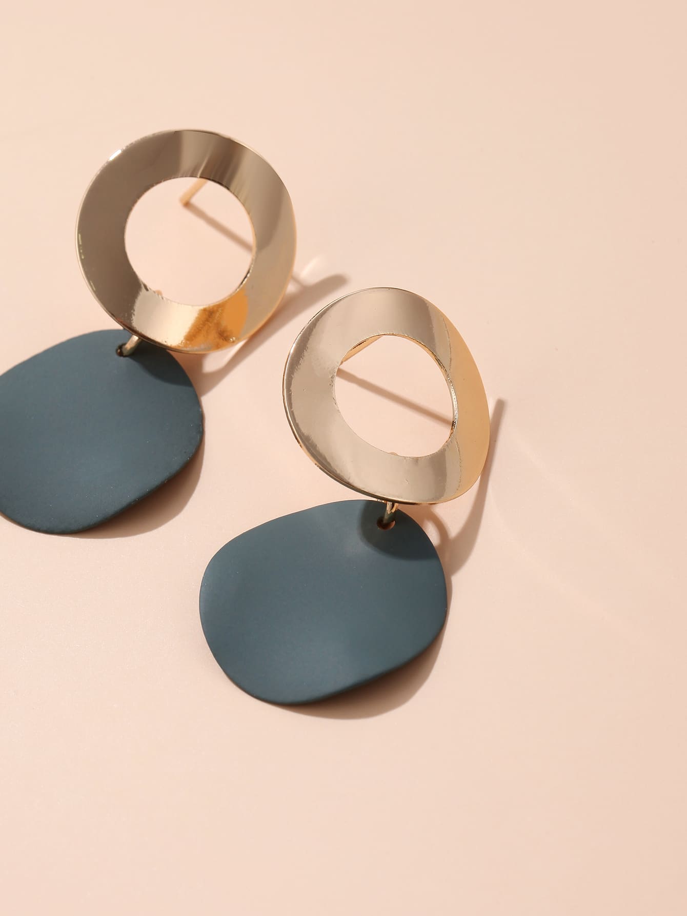 3pairs Round Drop Earrings - Negative Apparel