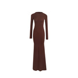 Slimming Sculpting Long Sleeve Dress Stretchy Comfortable