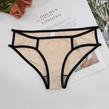 The Lace Trim Comfort | Women's Cotton Mid-Rise Lace Edge Panties