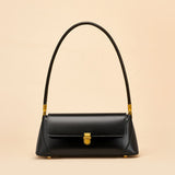 French Leather Baguette Bag