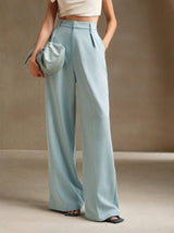 Loose Wide Leg Drape Trousers