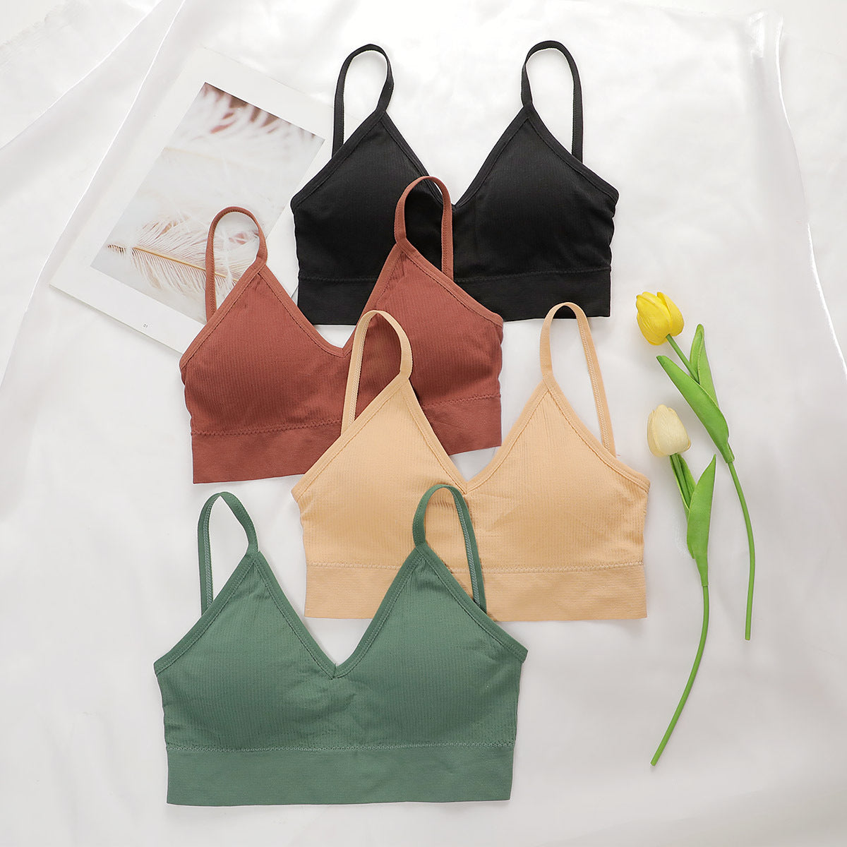 The Back Beauty | Wireless Full-Cup Vest-Style Bra