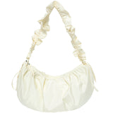 Pleated Nylon Cloud Bag