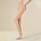 Pressure + Women's Bareleg Artifact Skinny Pantyhose Leggings Women's Spring and Autumn Naked Flesh Pantyhose Black Pantyhose