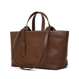 Soft Leather Tote Shoulder Bag