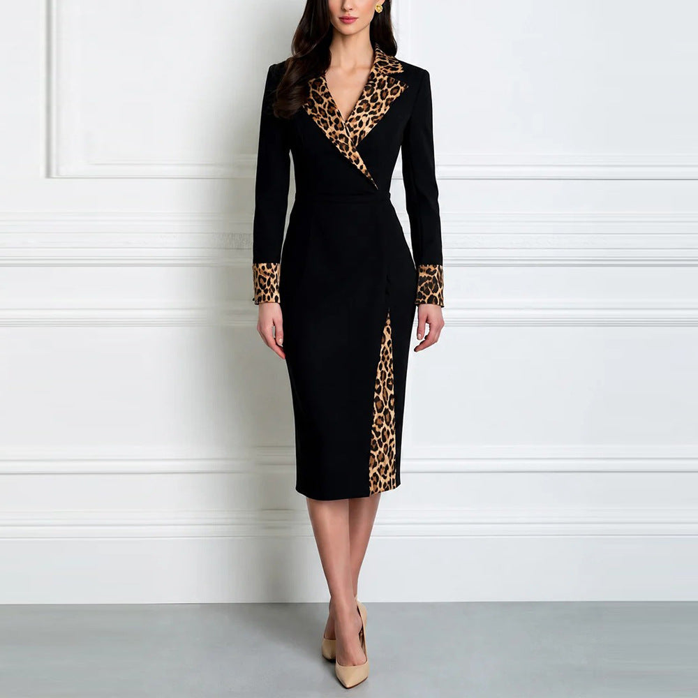 Black Button Front Shirt Dress