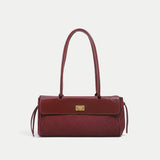 Suede Contrast Quilted Tote Bag