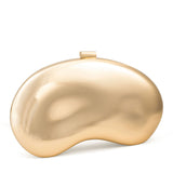 Metal Box Clutch Bag