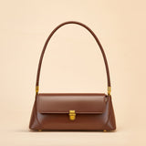 French Leather Baguette Bag