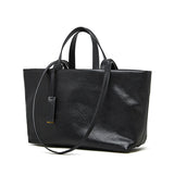 Soft Leather Tote Shoulder Bag