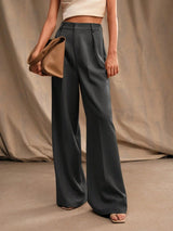 Loose Wide Leg Drape Trousers