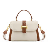 Leather Top Handle Bag