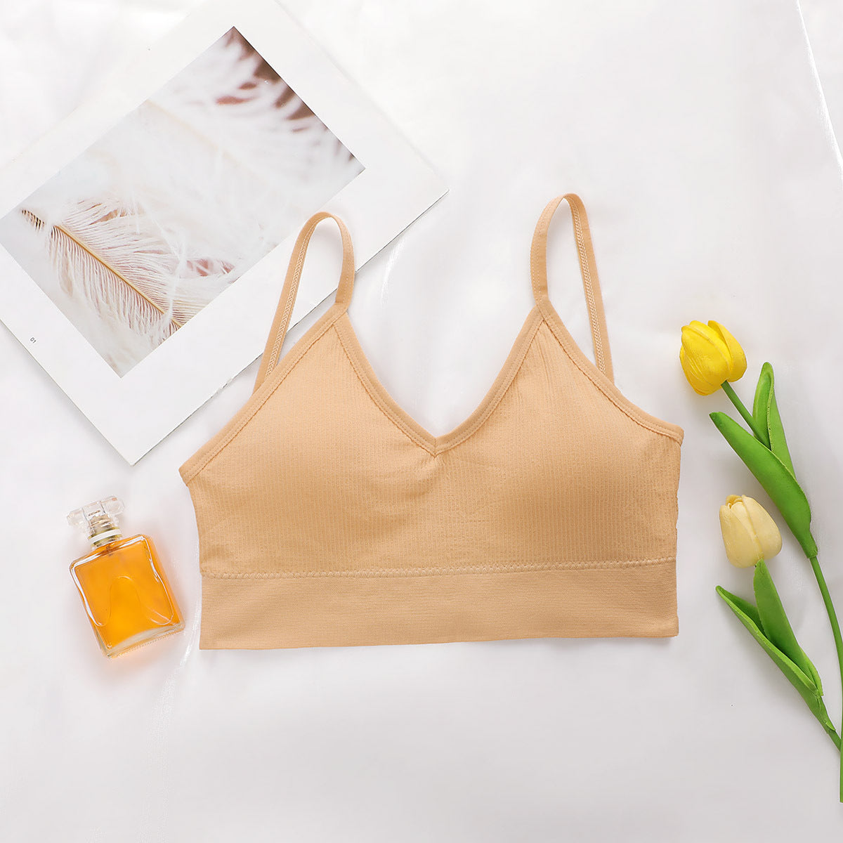 The Back Beauty | Wireless Full-Cup Vest-Style Bra