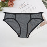 The Lace Trim Comfort | Women's Cotton Mid-Rise Lace Edge Panties