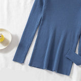 Retro Rib Knit Cropped V Cardigan