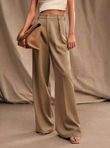 Loose Wide Leg Drape Trousers