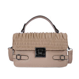 Pleated Panel Handbag