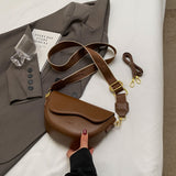 Retro Saddle Crossbody Bag