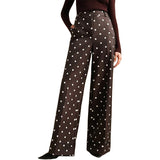 High Waist Wide Leg Trousers