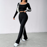 Striped Tee and Trouser Set