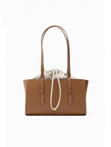 Drawstring Bucket Tote Bag