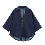 Wide Sleeve Shirt and Pleated Trouser Set