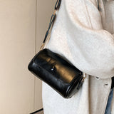 Cylinder Barrel Crossbody Bag