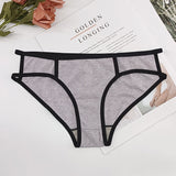 The Lace Trim Comfort | Women's Cotton Mid-Rise Lace Edge Panties
