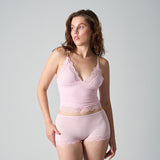 Lace Padded Bra and Boyshort Set