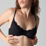Lace Embroidered Underwire Bra