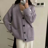 Patch Pocket Knit Cardigan