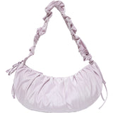 Pleated Nylon Cloud Bag