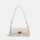 Textured Fabric Baguette Bag