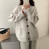 Patch Pocket Knit Cardigan