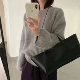 Faux Mink Fleece Pullover