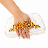 Oval Acrylic Evening Bag