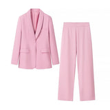 Tailored Blazer and Trouser Suit Set