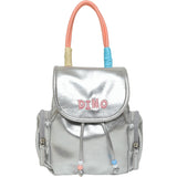 Small Check Print Backpack