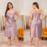 Plus Size Satin Cami Nightdress