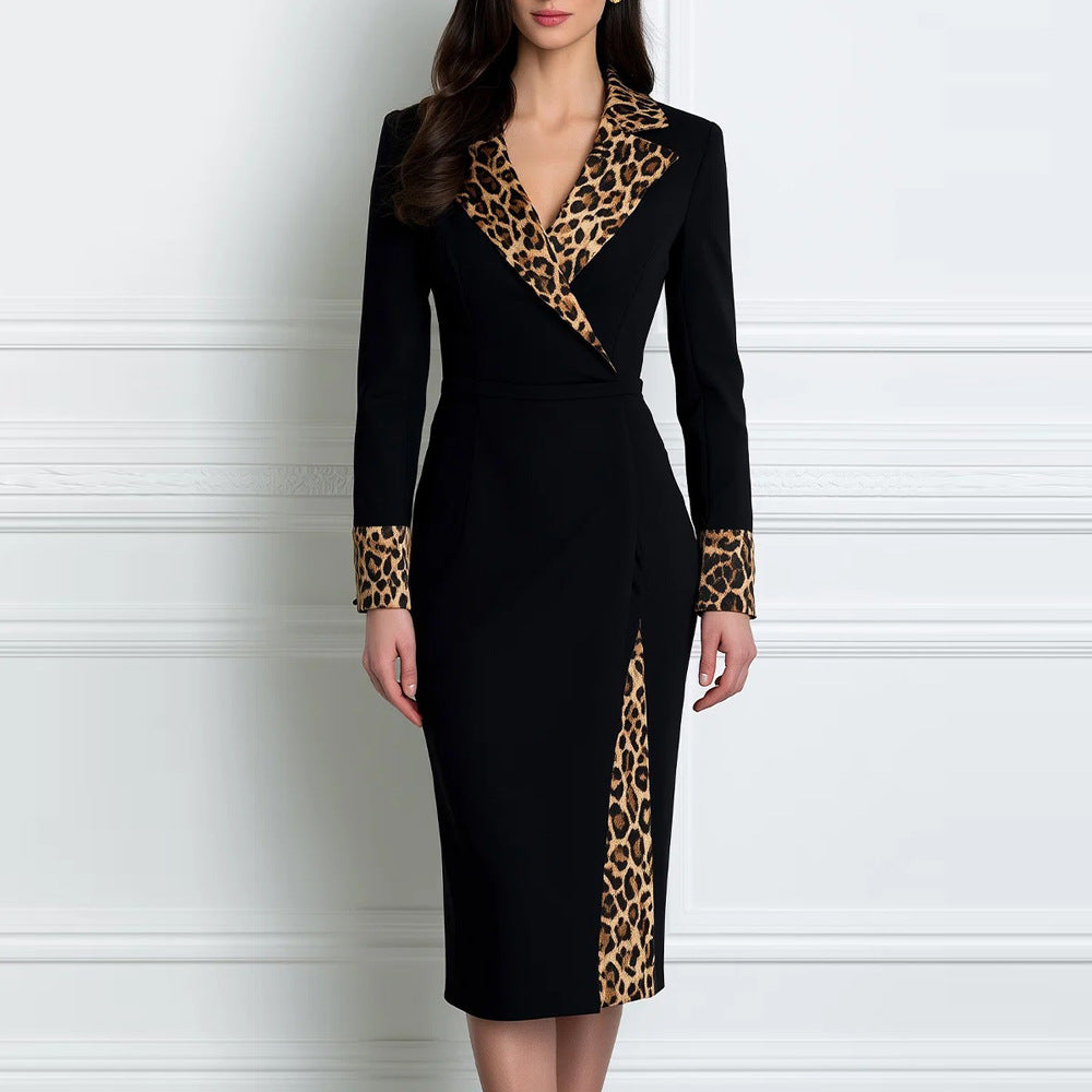 Black Button Front Shirt Dress